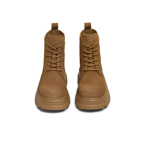 天美意2025冬新款商场同款系带户外百搭增高女马丁靴CFB40DD5