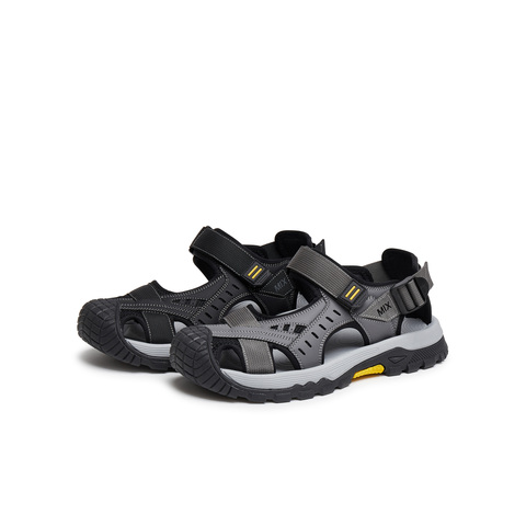 天美意2025夏新款商场同款休闲平底户外百搭男户外凉鞋3VC01BM5