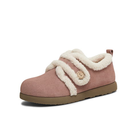 天美意2025冬新款商场同款毛绒保暖休闲百搭女勃肯鞋BM131DM5