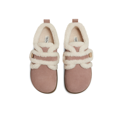 天美意2025冬新款商场同款毛绒保暖休闲百搭女勃肯鞋BM131DM5