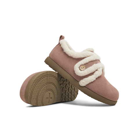 天美意2025冬新款商场同款毛绒保暖休闲百搭女勃肯鞋BM131DM5