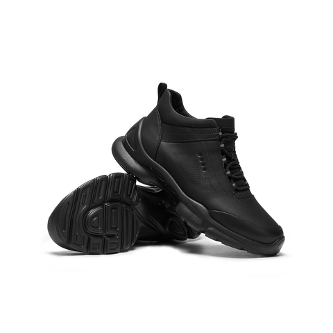 天美意2025冬新款商场同款通勤系带休闲运动鞋男高帮鞋3XM01DD5