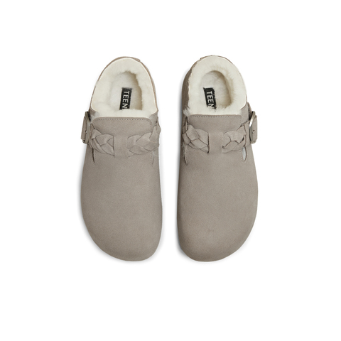 天美意2025冬新款商场同款一脚蹬棉鞋雪地靴女勃肯鞋BM101DM5