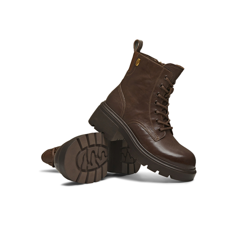 天美意2025冬新款商场同款系带户外百搭增高女马丁靴BL941DD5