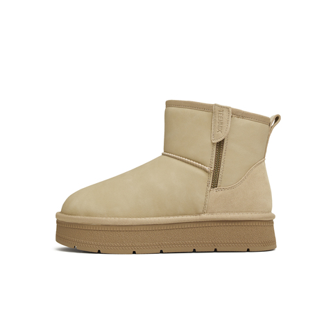 天美意2025冬新款商场同款厚底保暖棉鞋短靴女雪地靴BM271DD5