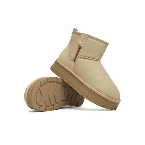 天美意2025冬新款商场同款厚底保暖棉鞋短靴女雪地靴BM271DD5