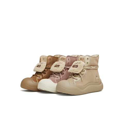 天美意2025冬新款商场同款玩具总动员联休闲女雪地靴CP545DZ5