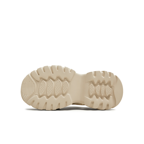 天美意2025夏新款休闲百搭舒适厚底增高透网女老爹鞋KD087BM5