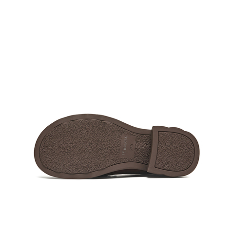 天美意2025秋新款厚底英伦复古休闲百搭乐福鞋女鞋KE082CA5