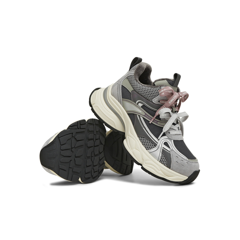 天美意2025冬新款商场同款休闲百搭厚底系带女老爹鞋BM081DD5