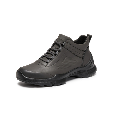 天美意2025冬新款商场同款通勤系带休闲运动鞋男高帮鞋3XM01DD5