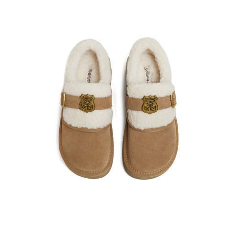 天美意2025冬新款商场同款厚底保暖棉鞋雪地靴女勃肯鞋BM361DM5