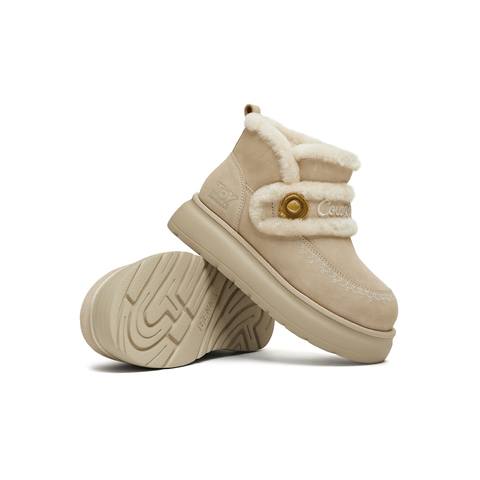 天美意2025冬新款商场同款玩具总动员联名短靴女雪地靴CE741DD5