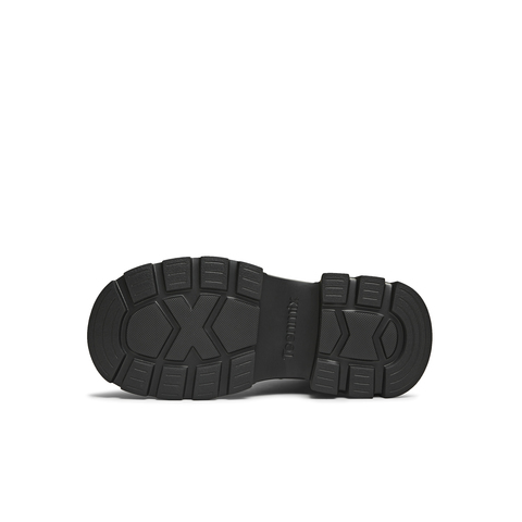 天美意2025冬新款商场同款厚底增高百搭短靴女时装靴CFB60DZ5