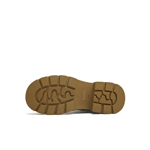 天美意2025冬新款商场同款系带户外百搭增高女马丁靴BL941DD5