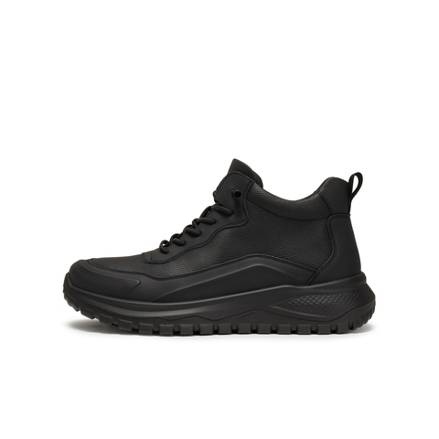 天美意2025冬新款商场同款厚底绑带休闲运动鞋男高帮鞋3WY01DD5