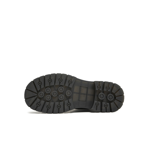 天美意2025冬新款圆头复古纯色系带户外运动女马丁靴KDX22DD5