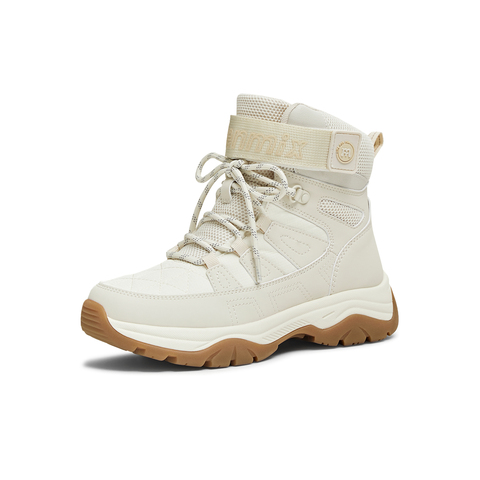 天美意2025冬新款商场同款系带户外百搭增高保暖女短靴CE240DD5