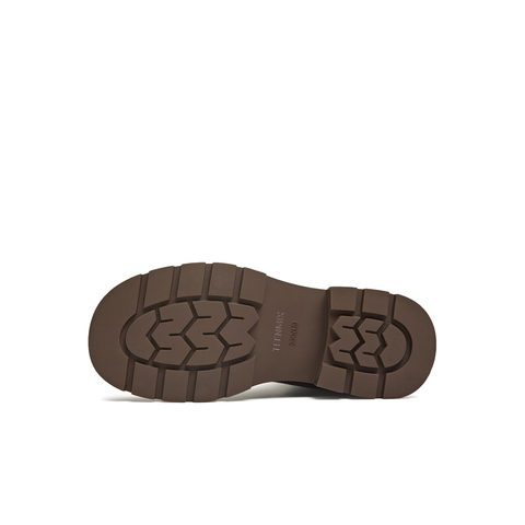 天美意2025冬新款商场同款粗跟英伦复古百搭时装靴女靴BM061DZ5