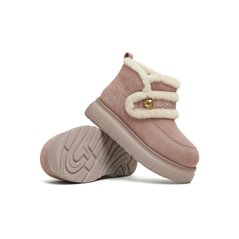 天美意2025冬新款商场同款玩具总动员联名短靴女雪地靴CE741DD5