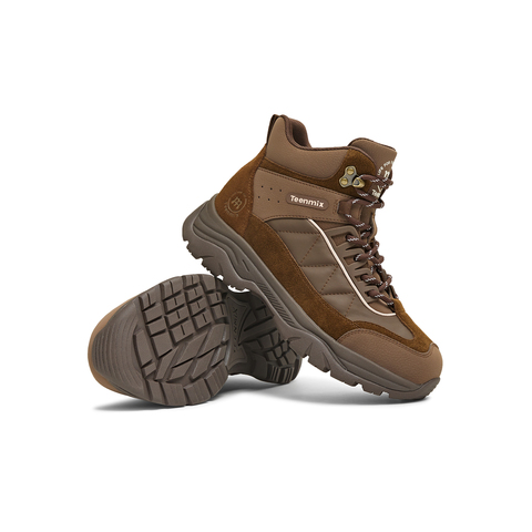 天美意2025冬新款商场同款系带潮流户外百搭保暖女短靴CE241DD5