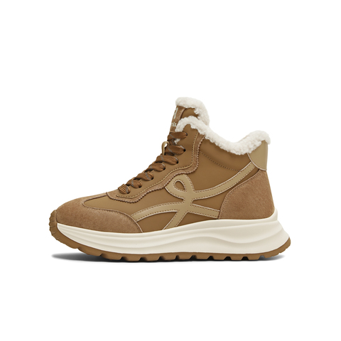 天美意2025冬新款商场同款休闲百搭保暖女阿甘德训鞋BL981DD5