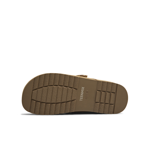 天美意2025冬新款舒适保暖毛绒单鞋一脚蹬百搭女勃肯鞋BJ553DM5