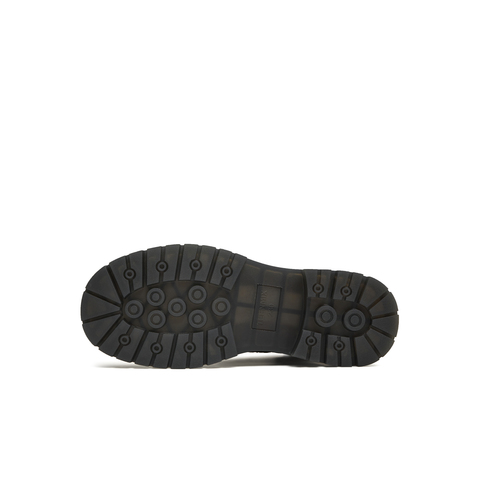 天美意2025冬新款圆头复古纯色系带户外运动女马丁靴KDX22DD5