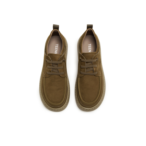 天美意2025冬新款复古百搭休闲运动潮流纯色男勃肯鞋BKX32DM5