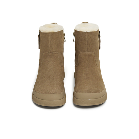 天美意2025冬新款厚底休闲百搭雪地靴保暖女短靴KXD75DZ5