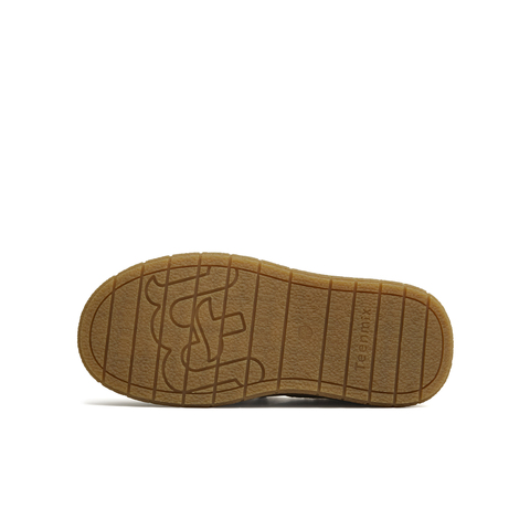 天美意2025冬新款商场同款毛绒保暖阿甘德训鞋女休闲鞋BM371DM5