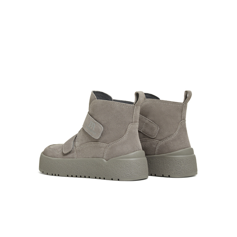 天美意2025冬新款商场同款魔术贴毛绒舒适短靴女雪地靴CCR42DD5