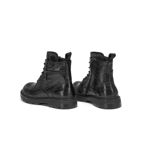 天美意2025冬新款商场同款厚底休闲百搭短靴男马丁靴3XP01DD5