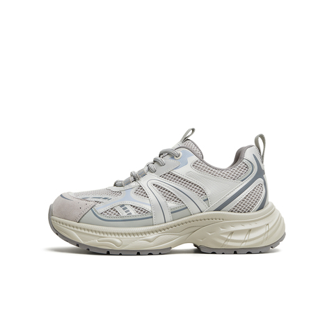 天美意2025秋新款休闲系带厚底百搭运动户外女老爹鞋KD113CM5