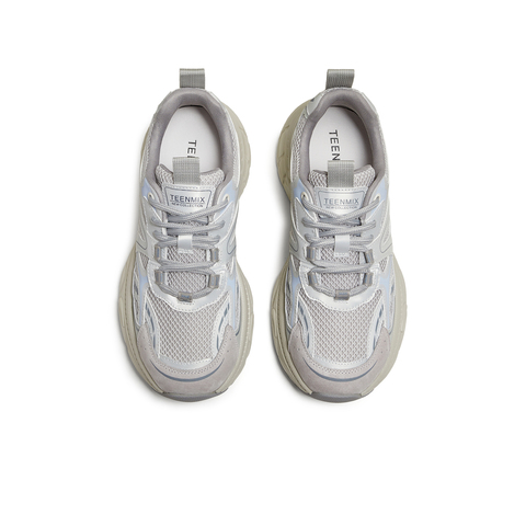 天美意2025秋新款休闲系带厚底百搭运动户外女老爹鞋KD113CM5