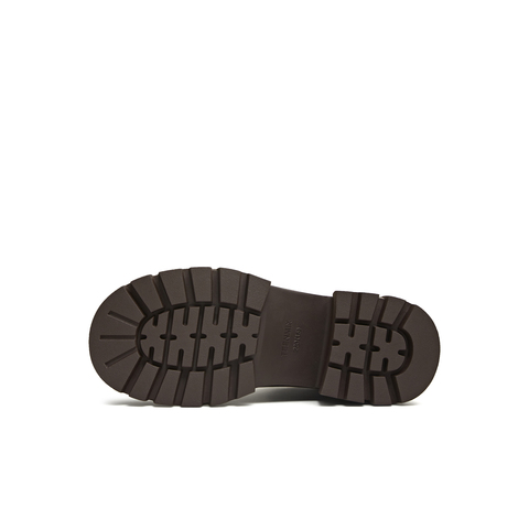 天美意2025冬新款直筒显瘦百搭厚底潮流纯色女弹力靴KTX20DZ5