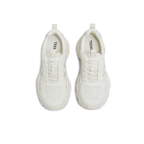 天美意2025秋新款机能风简约厚底休闲鞋女老爹鞋KD135CM5