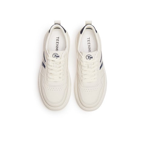 天美意2025秋新款休闲系带厚底百搭户外复古男阿甘鞋BX990CM5