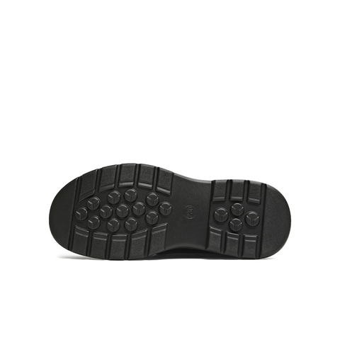 天美意2025冬新款厚底百搭纯色jk风小个子女乐福鞋KE079DM5