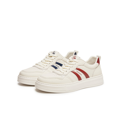 天美意2025秋新款休闲系带厚底百搭户外复古男阿甘鞋BX990CM5