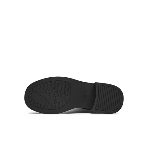 天美意2025冬新款厚底英伦百搭显瘦长靴骑士靴时装女靴CCH80DG5