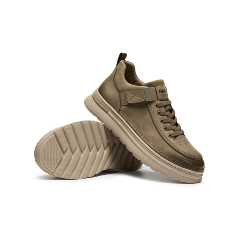 天美意2025冬新款复古百搭户外休闲运动潮流男工装鞋GZX06DM5