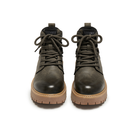 天美意2025冬新款商场同款复古百搭户外短靴男马丁靴3XQ01DD5