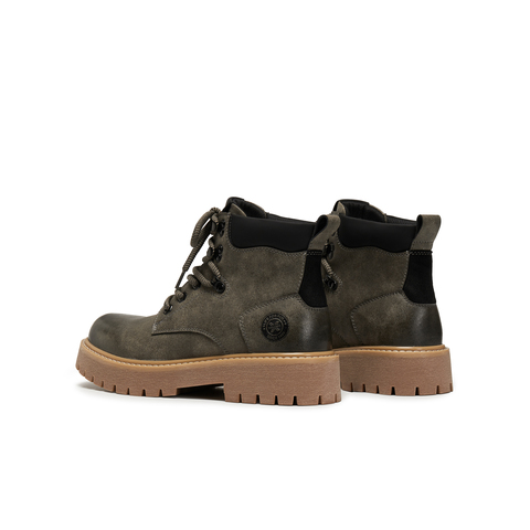 天美意2025冬新款商场同款复古百搭户外短靴男马丁靴3XQ01DD5