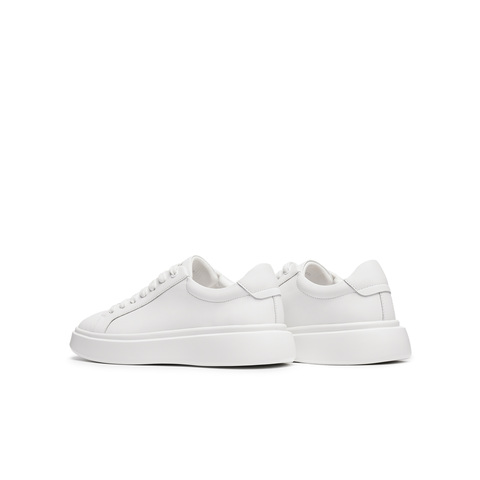 天美意2025秋新款休闲板鞋时尚百搭潮流户外男小白鞋XBX25CM5