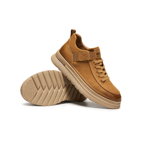 天美意2025冬新款复古百搭户外休闲运动潮流男工装鞋GZX06DM5