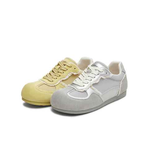 天美意2025秋新款内增高拼色百搭阿甘德训鞋女休闲鞋KG127CM5