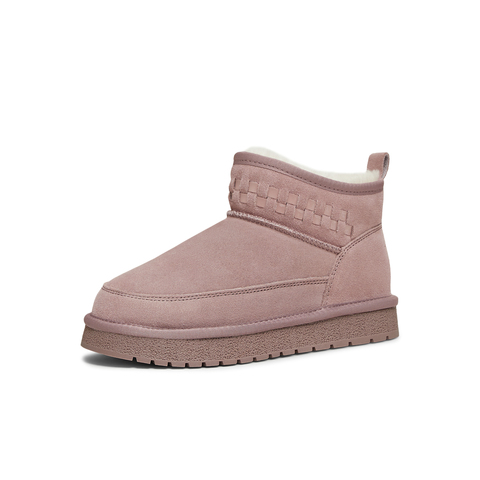 天美意2025冬新款商场同款厚底休闲百搭户外女雪地靴CNA46DD5