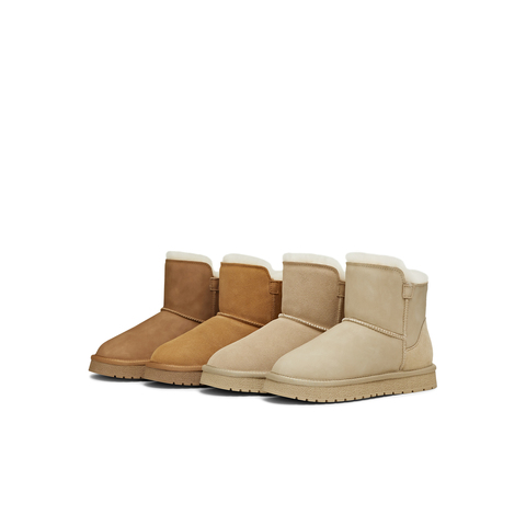 天美意2025冬新款商场同款厚底保暖休闲百搭女雪地靴CNA45DD5