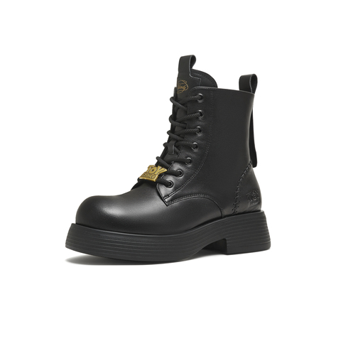 天美意2025冬新款商场同款玩具总动员联名百搭女马丁靴CCQ40DD5